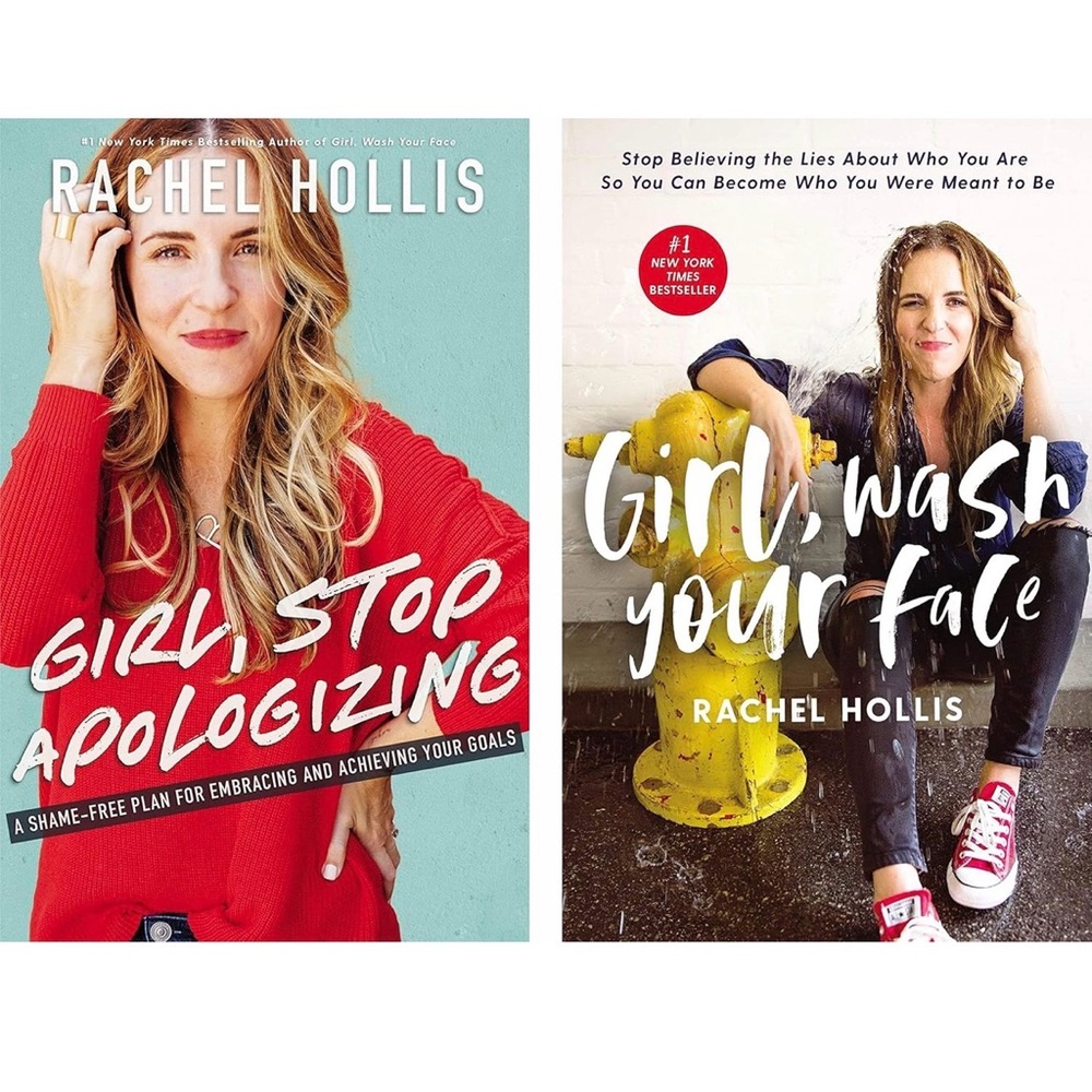 Girl Wash Your Face & Girl Stop Apologizing Books